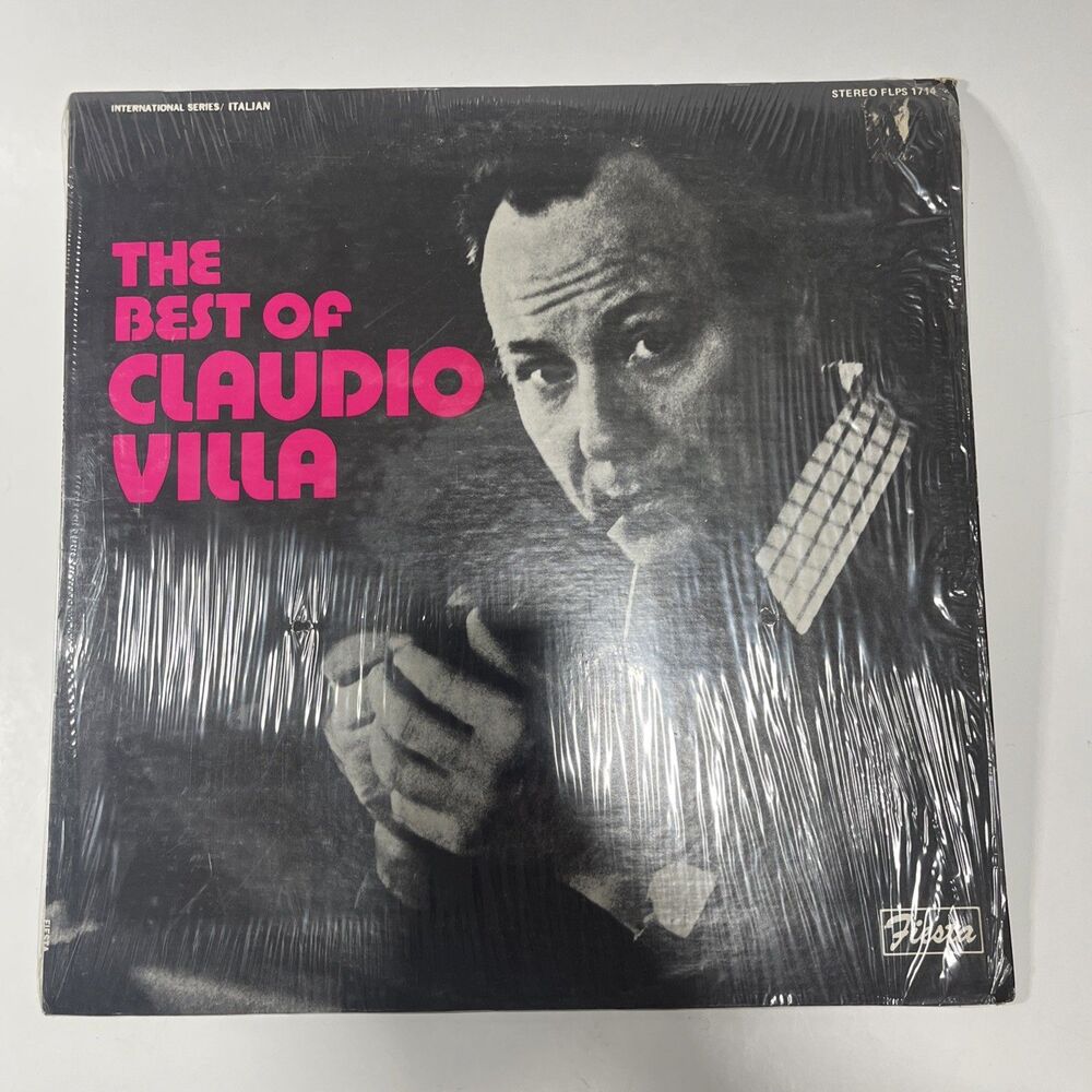 CLAUDIO  VILLA THE BEST  OF ORIGINAL  RECORDING by FONIT CETRA s.p.a.  FIESTA